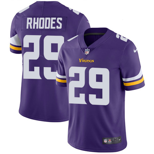 Minnesota Vikings 29 Limited Xavier Rhodes Purple Nike NFL Home Men Jersey Vapor Untouchable